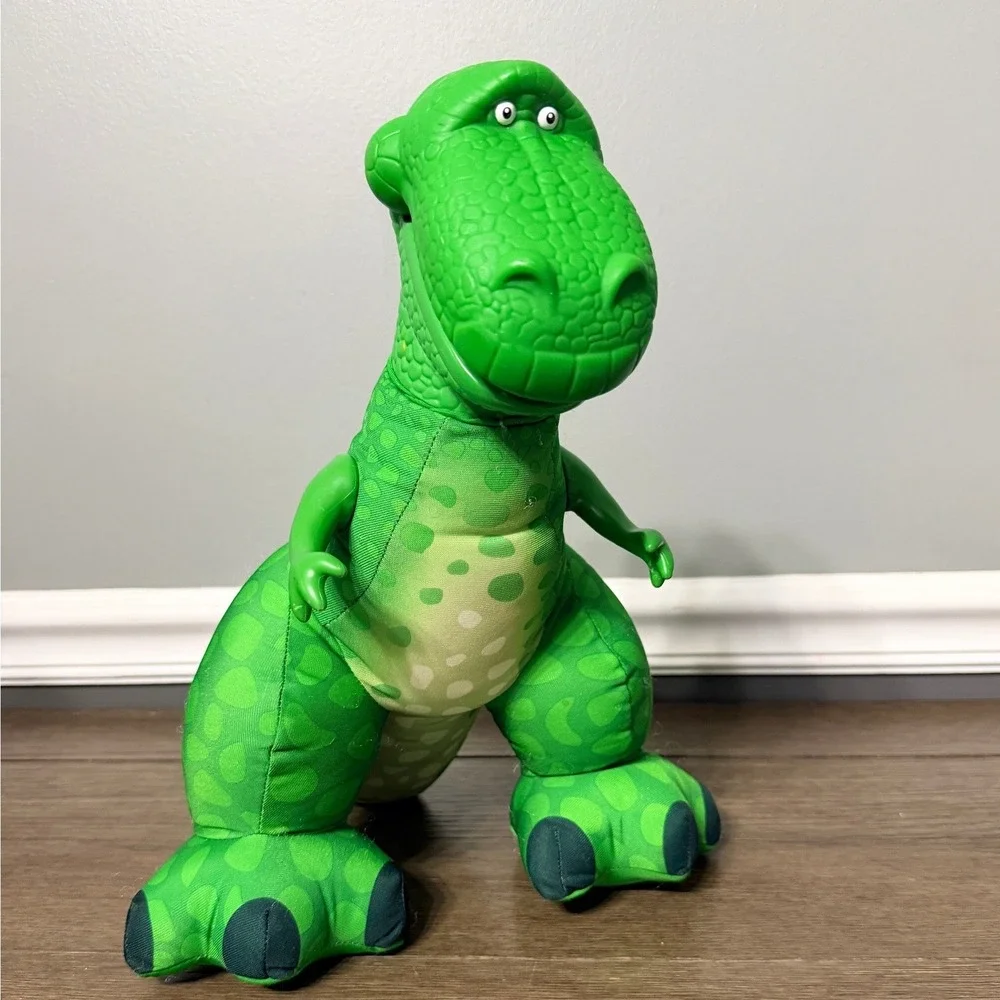 2009 Big Roarin' Rex Toy Story 3 Disney Pixar Fisher Price Squeeze to Roar Plush